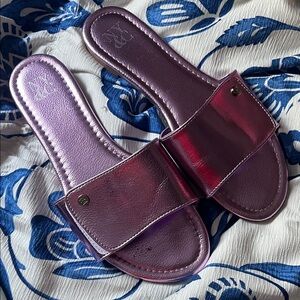 My & co Metallic Slides